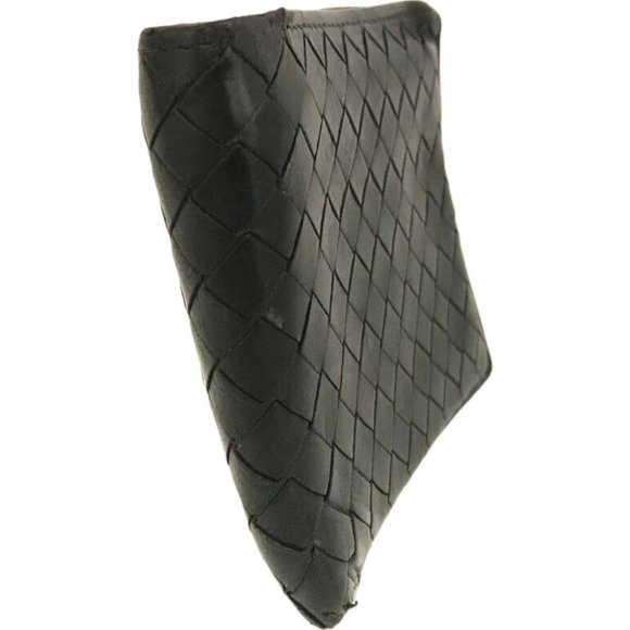 620127T Bottega Veneta Wallet Intrecciato Black Lambskin - Picture 4 of 9